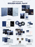 ATEEZ Mini Album Vol. 13 - GOLDEN HOUR : Part.4 (Normal Version) (A Version)